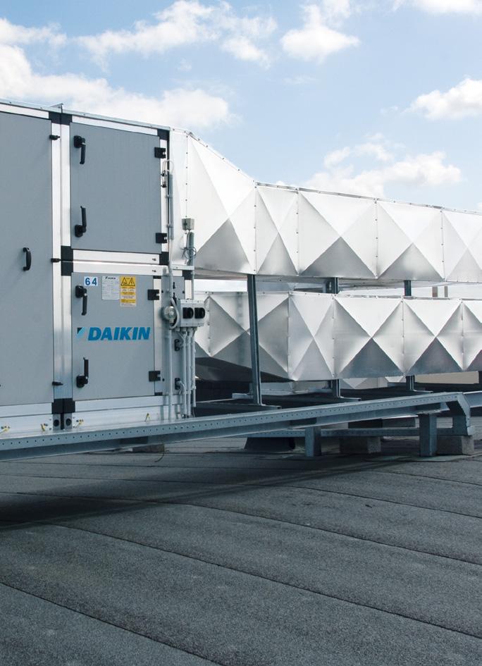 Daikin Air Handling Units APPLIED Daikin air handling units, with their plug-and-play design and inherent flexibility, can be configured and combined specifically to meet the exact requirements of