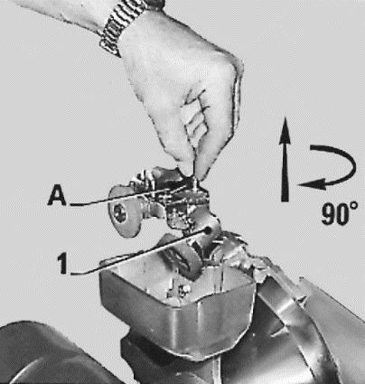 Fig. 21 Removing the blade cover Fig. 22 Removing the slice deflector Removing the sharpener cover (Ref. fig.