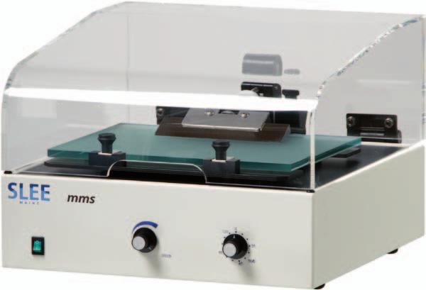 Therefore this low-cost microtome knife sharpener type MMS, is a valuable alternative and addition to our manufacturing program.