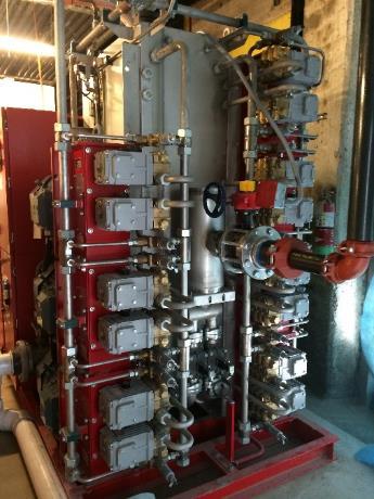 High Pressure Water Mist Positive displacement fire pumps