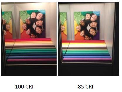 Colour Rendering Index (CRI) 2700