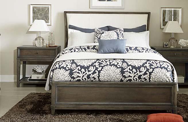 D16-5/8 H1-1/4 Opening Above Shelf: 14-7/8 Left Page: 488-304R Upholstered Sleigh Bed 5/0 W69-9/16 D93-1/8 H58-304 Upholstered Sleigh Headboard 5/0 W69-9/16 D8-1/2 H58 Bored For Frame, Fabric: