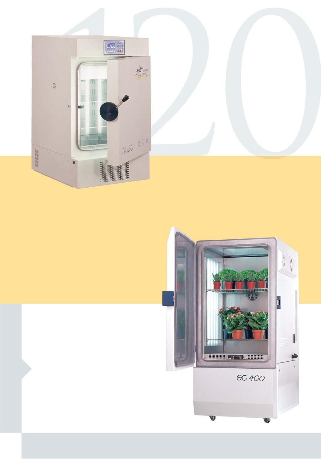 G C 4 0 0 T K S E R I E S GC 400 GROWTH CHAMBER Advanced technology for tests at different climatic and lighting conditions such as plant growth, seed germination, acclimation of plants, culture of