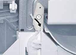 Remove cord system with holder (1), deflection lever (2), cord (3) and spring (3) forwards. 5.23.2 Installation Insert cord system the same as removal.