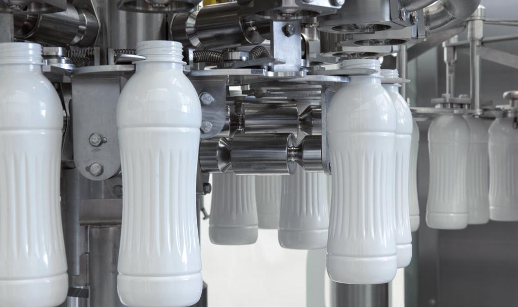 Depending on the dairy products, it is possible to use hygienic or aseptic heatsealing/capping