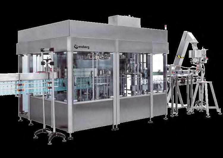 ENOBERG FILLERS NEW DESIGN OF THE STRUCTURE WITH MODULAR SYSTEMS Supporting structure of the machine made