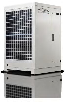 HiDew is proud to present a complete range of dehumidifiers for radiant cooling systems, industrial processes,