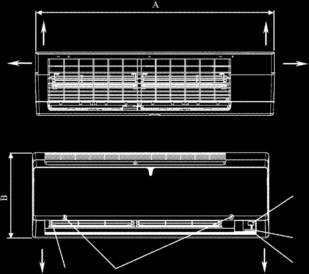 Indoor Unit Wall mounted unit FTXN-L 3 Dimensional