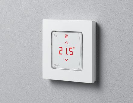 If the Danfoss Icon room thermostat fits into the junction box, we recommend choosing the in-wall version.