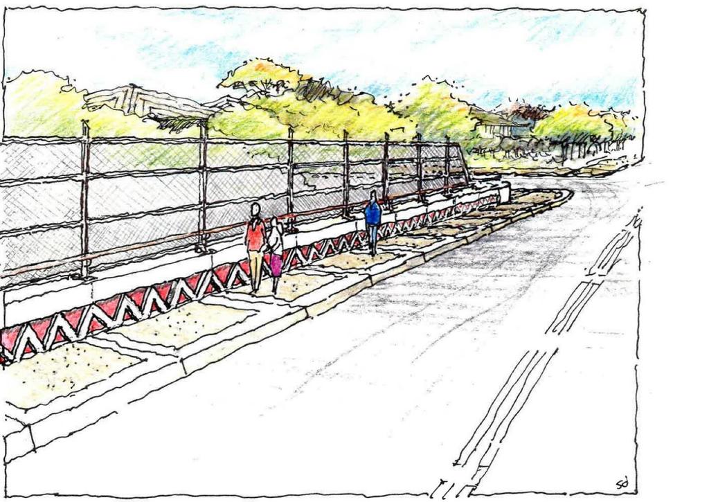 Additional fencing/railing in locations where it is not warranted by IDOT policy would require 100% local cost participation of design (normally 15%