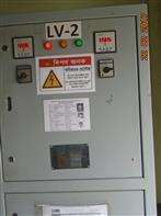 Internal components of distribution boards are not properly concealed. Location: All Panel boards. Photograph: Internal components of DB are not properly concealed.