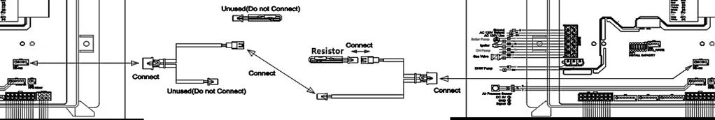Follower Figure 37 - Cascade Wiring Example If outdoor reset / 0-10V is used, the outdoor sensor / 0-10V should be wired to the low voltage terminal strip marked for the outdoor sensor / 0-10V.