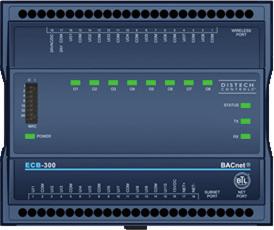 ECB-600 UUKL The ECB-600 UUKL BACnet programmable controller is designed to control various building automation applications such as air handling units and exhaust fans in a Distech Controls UUKL
