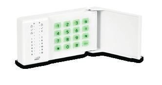 1000 m 50% faster installation Wireless led keypad EWKB4 Control the security system with