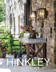 COORDINATE + COMPLEMENT To help you complete your lighting vision in style, Hinkley offers a wide variety of Outdoor Lantern families that coordinate with our landscape lighting designs.