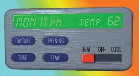 Hot Winter Tip Using a programmable thermostat, you can automatically turn down