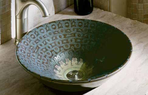 Serpentine Bronze on Conical Bell Vessel Basin A Chinese bronze basin with turtles, fish and intertwining serpents dating from 475-221 BC serves as the inspiration