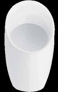 toilet pan Rêve Quiet Close toilet seat with metal hinges In wall cistern 88mm 4.