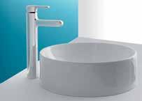 Select models feature a matching shroud beneath the basin to attractively conceal piping or use a stylish chrome bottle
