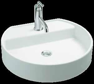 basin (allows for positioning forward of the wall) RRP: