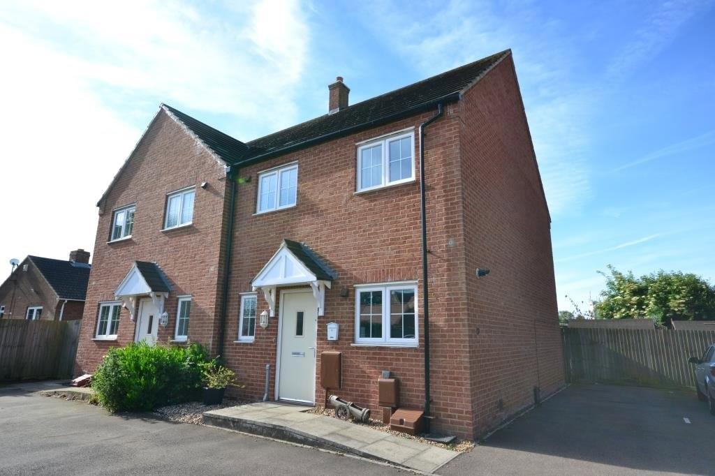 2 bedroom semi-detached property situated on a popular modern