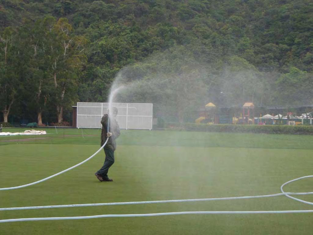 Irrigation Management 1. Irrigation more art than science 2. Deep & infrequent 3. Minimize light frequent hand watering 4.