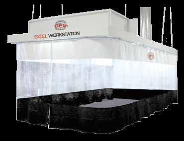 Prep Environments EXCEL WORKSTATION Designed to meet the requirements of EPA's 6H Paint Rule (40CFR63 Subpart HHHHHH), GFS' EXCEL WORKSTATION provides a controlled, all-in-one work environment for