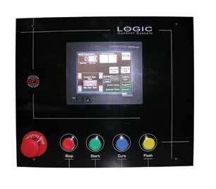 This top-of-the-line control panel allows you complete control over the booth, and the ability to easily switch from waterborne to solvent base.