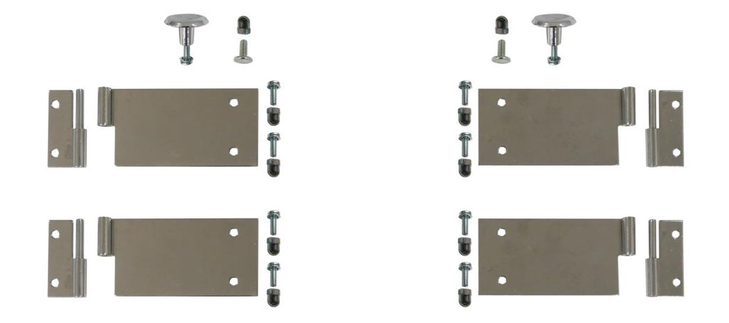Door Hardware Kits Individual Component Breakdown 1 2 3 4 2 3 5 6 7 8 Complete Left Hand Door Hardware Kit (P/N 47054) (contains all parts shown above) Complete Right Hand Door Hardware Kit (P/N