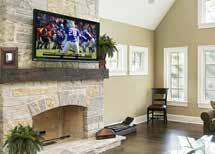 Even if you want your television in a not-so-easy place, such as above the fireplace or hidden, we have you covered! We make installing your TV easy and convenient.