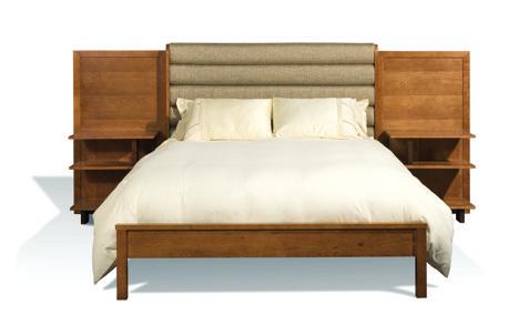 2801 Haven Channel Bed Queen Size 5/0 Bed shown: 63W 87-1/4L 52H Headboard Ht - 52H Footboard Ht - 15-1/2H Slat Ht - 11H 2801 King Size Bed 6/6: 80W 87-1/4L 52H 2801 California King Size Bed 6/0: 75W