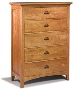 2114 North Cove Double Door Deck 53-1/2W 19D 38H Two drawers with flip-down drawer fronts /