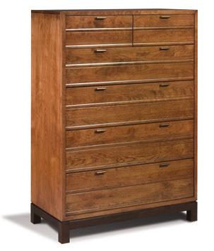 2310 Chambers Street Tall Chest 38W 19D 57-1/4H Six drawers