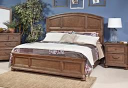 (74/77/98) B709 Maeleen (Signature Design Millennium) Traditional lodge design made with hardwood solids and white oak veneers Wire brushed finish in a medium brown color with