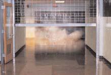 + TranZform Fire - provide UL rated fire and/or smoke protection with emergency egress capabilities. Require minimal headroom.