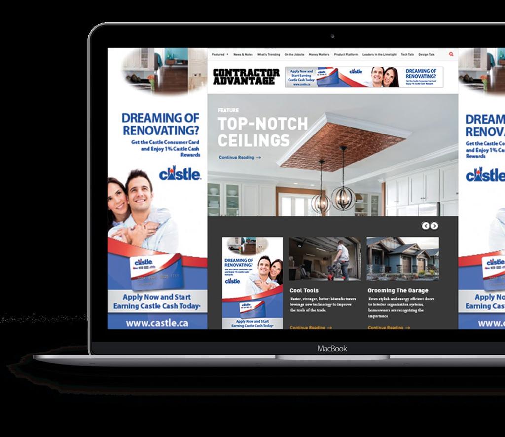 CASTLE PUBLICATIONS DIGITAL Castle Publications Digital Introducing Castle Publications Digital, everything you love about Contractor Advantage now available in an online edition at