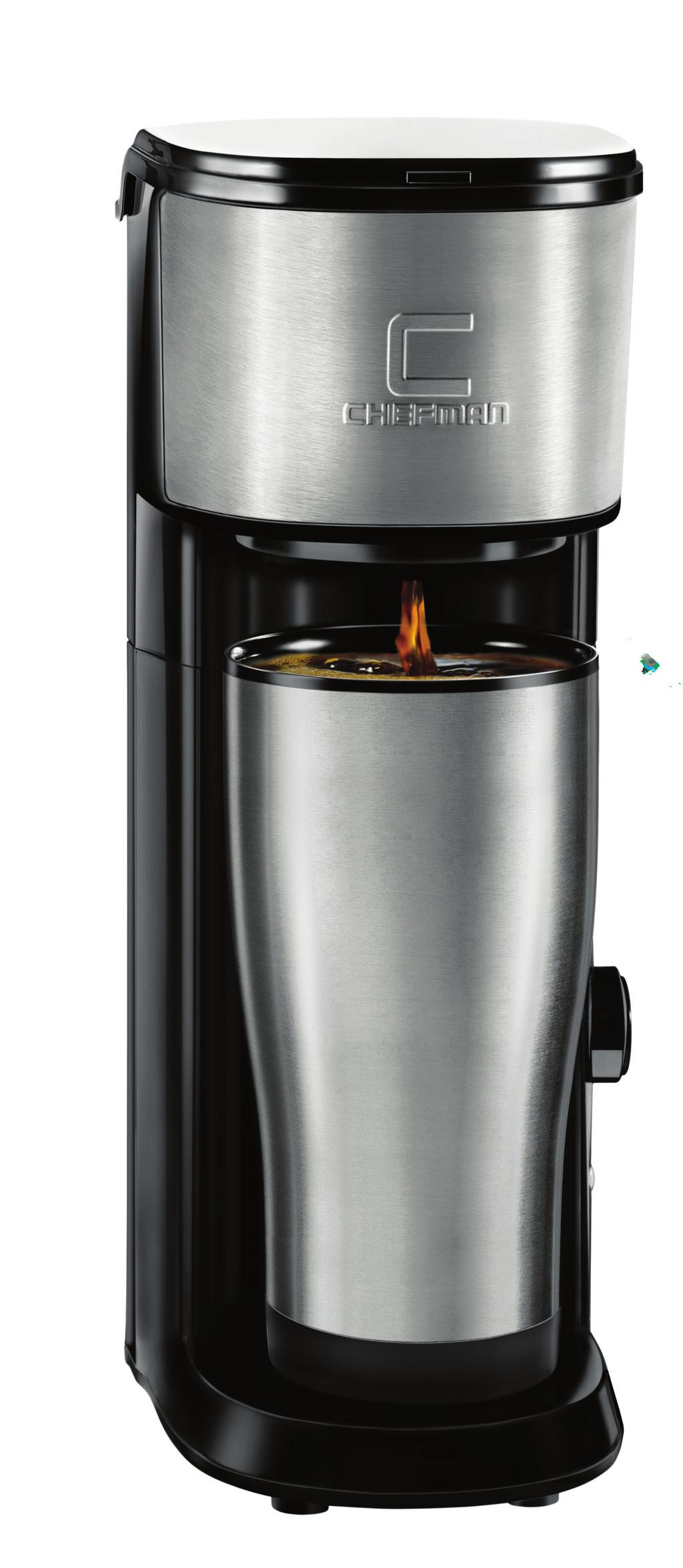 VersaBrew SINGLE SERVE COFFEE MAKER USER GUIDE Now that you have purchased a Chefman product you can rest assured in the knowledge that as well as your 1-year parts and labor warranty you have the