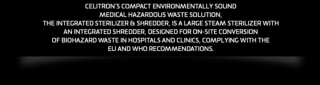 1. WHO Recommendation for Treating Medical Waste Waste generated by health care activities includes a broad range of materials, from used needles and syringes to soiled dressings, body parts,