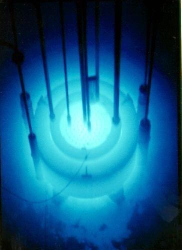 Cerenkov Light γ rays from fission