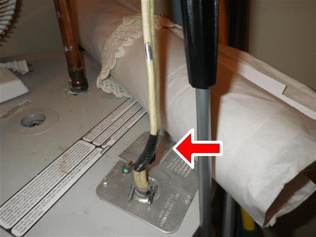 This could be where a splice was made or where the wire sheathing was damaged. Be aware of this and correct as needed. 4.2 Item 2(Picture) 4.