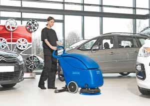 service costs. It is ideal for light to medium floor cleaning tasks.