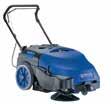 FLOORTEC 350 - Walk-Behind Sweeper Walk-behind traction sweeper Adjustable ergonomic handle Control panel with battery level indicator Handle can be folded for easy transport