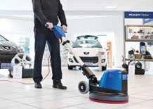 damages Quiet operation Easy to operate The SPINTEC 443 H is suitable for a range of applications it is ideal for high-speed polishing, scrubbing & spray cleaning of hard floors.