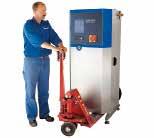 SC DELTA - Stationary Cold Water 3-6 pump cold water, 3 phase pressure washer for heavy duty cleaning for use by up to 6 people simultaneously 3 to 6 pumps for up to 6 users at one time Colour coded