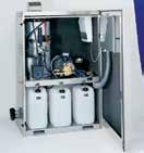 Compact design Available in both single phase and three phase formats Hot water stationary unit for permanent placement outside for use in fleet, haulage sectors or in slaughterhouse delivery yards.