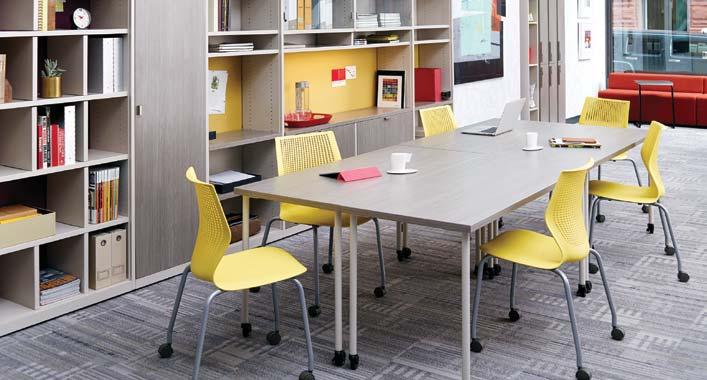 Antenna Simple Tables NEW Simple yet functional, these contemporary mobile tables are ready to take on a