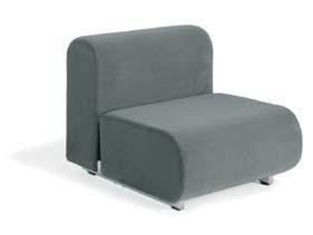 Available in lounge chair or double lounge chair. Double lounge chair 30½ W, 59 D, 27 H, 14½ H seat.