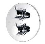 BASIC - Concealed thermostatic ways / with wax thermostatic element. Diverter valve with integrated shut off /.