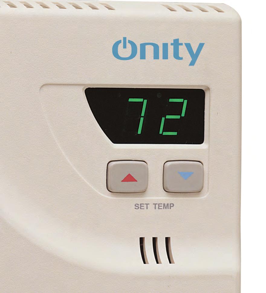 Combination Digital Thermostat and Energy Management innpulse In-room Operations Manager Onity is the EMS provider to help you reach your Energy