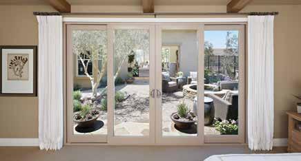 Hassle-free Installation Montecito Series windows can be manufactured with the specific frame profile for your new construction